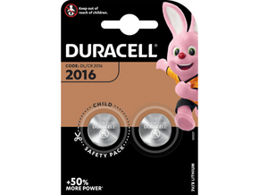DURACELL spec. baterija 2016 2 kos