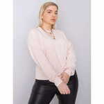 BASIC FEEL GOOD Ženska plus velikost majica FLORENTIA svetlo roza RV-BL-6317.94_363110 3XL