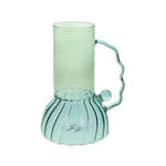 TOGNANA vaza Design Art h19cm, zelena, borosilikatno steklo