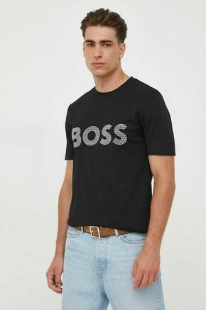 Boss Majica Teebossrete 50495719 Črna Regular Fit