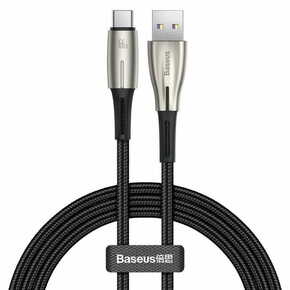 BASEUS Water Drop-shaped kabel USB / USB-C 66W 6A 1m
