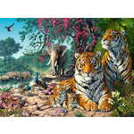 Castorland Puzzle Zavetišče tigrov 3000 kosov