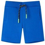 vidaXL Otroške kratke hlače z vrvico modre 92