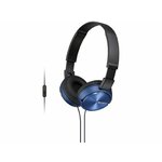 SONY stereo slušalke MDR-ZX310AP, modre