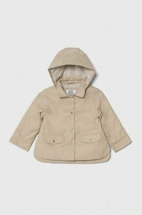 Otroška jakna zippy rjava barva - rjava. Otroški jakna iz kolekcije zippy. Delno podložen model