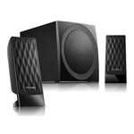 Microlab M-300 zvočniki, 2.1, 12W/38W/40W, črni