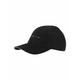 Bombažna bejzbolska kapa Tommy Hilfiger črna barva - črna. Kapa s šiltom vrste baseball iz kolekcije Tommy Hilfiger. Model izdelan iz tkanine z nalepko.