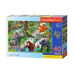 WEBHIDDENBRAND CASTORLAND Puzzle Jungle Animals MAXI 40 kosov