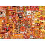 Cobble Hill Puzzle Barve mavrice: Oranžna 1000 kosov