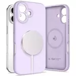 Ovitek TECH-PROTECT LIQUID SILICONE MAGSAFE IPHONE 16 MAUVE (5906302322510)