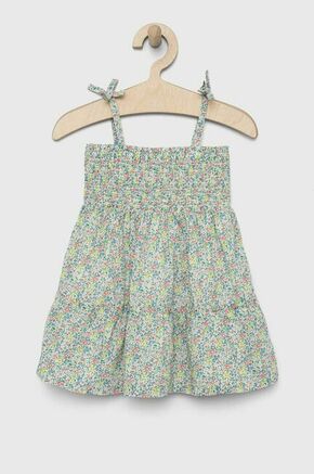 Otroška bombažna obleka GAP - pisana. Obleka iz kolekcije GAP. Nabran model
