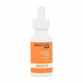 Revolution Skincare Kožni serum proti pigmentnim madežem Brighten (Kojic Acid &amp; Raspberry Ketone Glucoside Serum) 30 ml