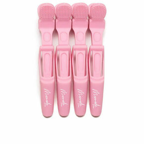Mermade Grip Clips Signature Pink sponke za lase Rožasta 4 kos