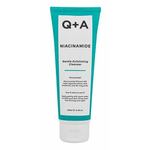 Q+A Niacinamide Gentle Exfoliating Cleanser čistilni gel za vse tipe kože 125 ml za ženske