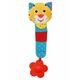WEBHIDDENBRAND Baby Mix Tiger žvižgajoča plišasta igrača z ropotuljico