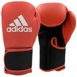 Adidas Hybrid 25 boksarske rokavice, rdeče-črne, 12