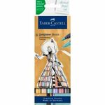 Faber-Castell Goldfaber Sketch Dual Marker Komplet modnih markerjev, 6 barv