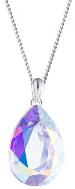 Preciosa Srebrna ogrlica s kristalno Iris 6078 42 (veriga