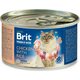 Konzerva Brit Premium by Nature piščanec z rižem 200g