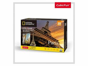 Cubic Fun 3D sestavljanka City Traveler Eifflov stolp Pariz