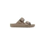 Natikači Birkenstock Arizona Big Buckle EVA ženski, bež barva, 1030389 - bež. Natikači iz kolekcije Birkenstock. Model izdelan iz sintetičnega materiala. Lahek in udoben model, idealen za vsakodnevno nošenje.