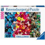 Ravensburger sestavljanka 165636 Izziv z gumbi, 1000-delna