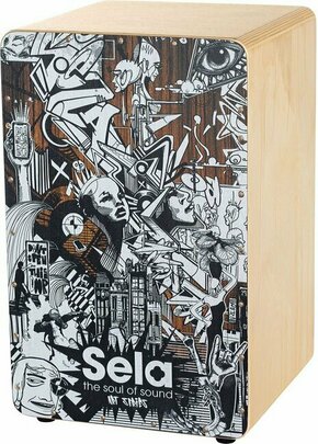 Sela SE 173 Art Series Wood-Cajon Sketch