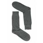 Tommy Hilfiger nogavice (2-pack) - siva. Nogavice iz kolekcije Tommy Hilfiger. Model izdelan iz enobarvnega materiala. V kompletu sta dva para.