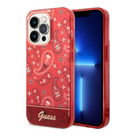 Ovitek Guess GUHCP14LHGBNHR iPhone 14 Pro 6,1" red hardcase Bandana Paisley (GUHCP14LHGBNHR)