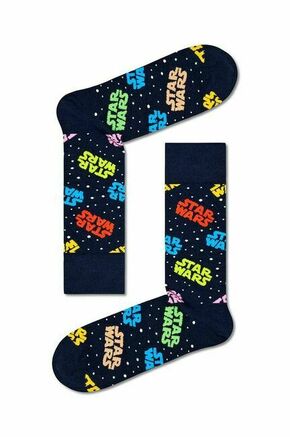 Nogavice Happy Socks Star Wars mornarsko modra barva - mornarsko modra. Nogavice iz kolekcije Happy Socks. Model izdelan iz elastičnega