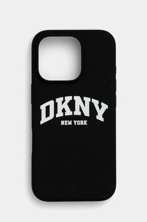 Etui za telefon Dkny iPhone 16 Pro 6.3 črna barva