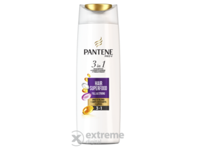 Pantene Pro-V Strength Full &amp; Strong 3 v 1 šampon za poškodovane lase (Shampoo) (Obseg 360 ml)