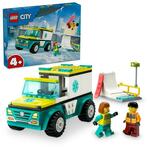LEGO® City 60403 Reševalno vozilo in deskar na snegu