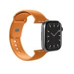 Puro Icon pašček za Apple Watch 44/45/46/49mm - oranžen