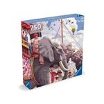 Ravensburger Kvadratna sestavljanka Art & Soul: Okoli sveta v 80 dneh 750 kosov