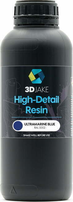 3DJAKE Resin 8K High-Detail ultra marin modra - 1.000 g