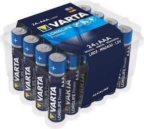 Varta 4903121124 Longlife Power 24 AAA (Clear Value Pack) baterije