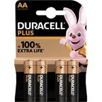 Duracell Baterije Plus AA (MN1500/LR6) - paket 4 kom. - 4 k.