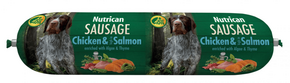 Nutrican salama za psa Sausage Chicken &amp; Salmon 12x800 g