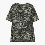 Cropp - Majica s potiskom all over - črna 743HY-99X