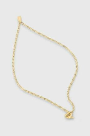Ogrlica HUGO - zlata. Ogrlica iz kolekcije HUGO. Model z okrasnim elementom izdelan iz nerjavnega jekla.
