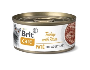 Konzerva Brit Care Cat puran z rižem