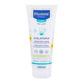 Mustela Bébé Stelatopia® Emollient Cream dnevna krema za obraz za zelo suho kožo 200 ml za otroke