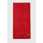 Bombažna brisača BOSS Plain Red 70 x 140 cm - rdeča. Brisača iz kolekcije BOSS. Model izdelan iz bombažne tkanine.