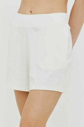 Kratke hlače lounge HUGO bela barva - bež. Kratke hlače iz kolekcije HUGO