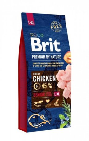 Brit hrana za pse Premium by Nature Senior L+XL