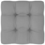 vidaXL Blazina za kavč iz palet siva 50x50x12 cm
