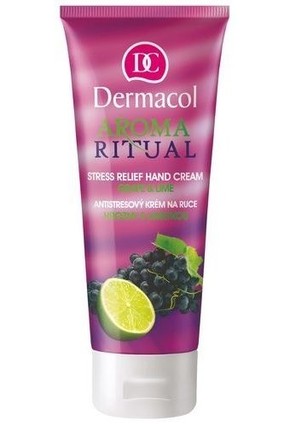 Dermacol Aroma Ritual Grape &amp; Lime vlažilna krema za roke 100 ml za ženske
