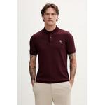 Bombažen polo Fred Perry bordo M6000.597