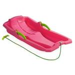 Bob za sneg z zavorami pink